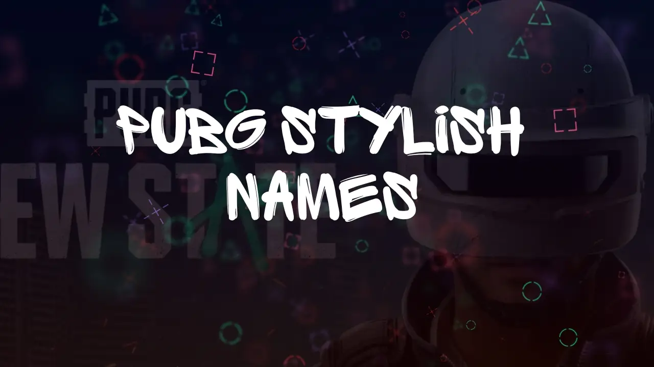 Pubg stlylish name